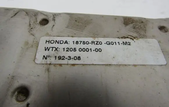 Honda CR-V EGR valve cooler 18750RZ0G011M2