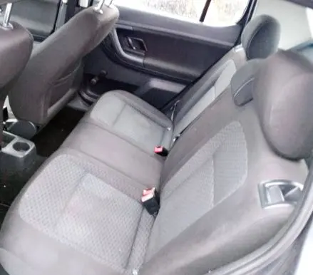 Skoda Fabia Mk2 (5J) Second row seats 