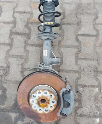 Seat Leon (5F) Front shock absorber with coil spring 5Q0413032