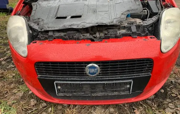 Fiat Grande Punto Front bumper 735409096