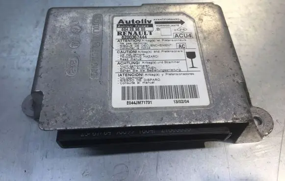 Renault Megane II Airbag control unit/module 8200367444 604289600 01504
