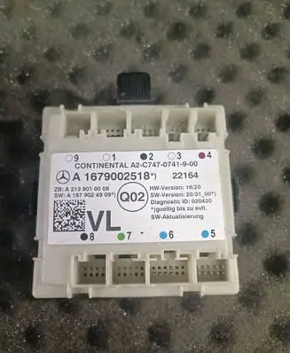 Mercedes-Benz GLE W167 Door central lock control unit/module A1679002518 A2139010008