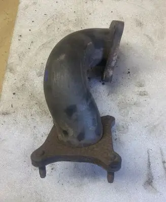 Volvo S80 Exhaust gas pipe 