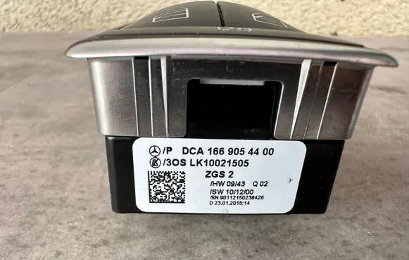 Mercedes-Benz GLE (W166 - C292) Electric window control switch A1669054400 LK10021505