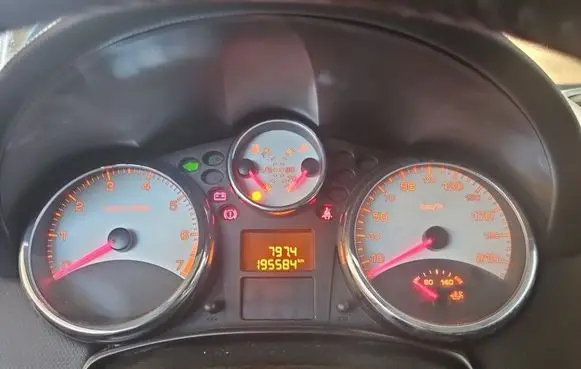 Peugeot 207 Speedometer (instrument cluster) 9662904080 IMPRK1536429