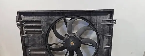 Volkswagen Touran I Electric radiator cooling fan 1K0959455FB 7726030812 1K0121203AH