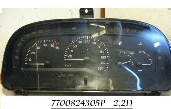 Renault Laguna I Speedometer (instrument cluster) 7700824305P