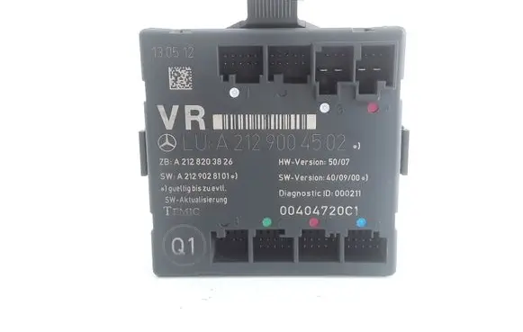 Mercedes-Benz C W204 Door control unit/module A2129004502 A2128203826