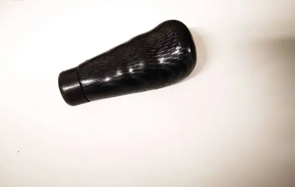 Gear lever shifter trim leather/knob