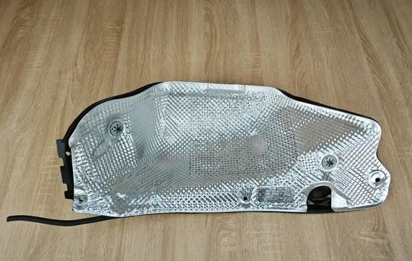 Heat shield in engine bay