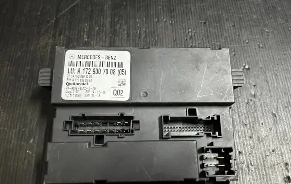 Mercedes-Benz SLK R172 Other control units/modules A1729007008 A1729029204 4F0820752G