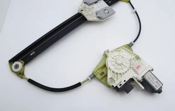 Audi A6 S6 C6 4F Rear door window regulator with motor 4F0959802A 4F0839462