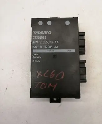 Volvo XC60 Tailgate/trunk control unit/module 31352028