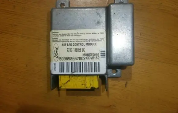 Ford Mondeo MK II Airbag control unit/module 97bg14b056dc cdw162
