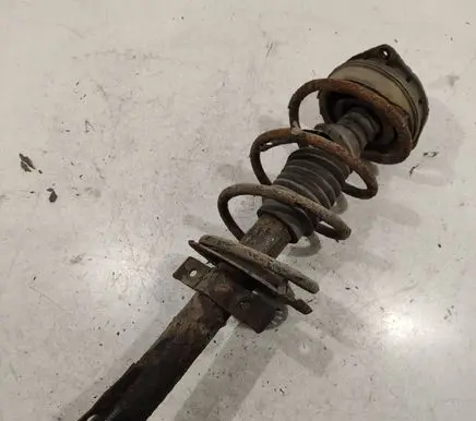 Renault Megane II Front shock absorber with coil spring