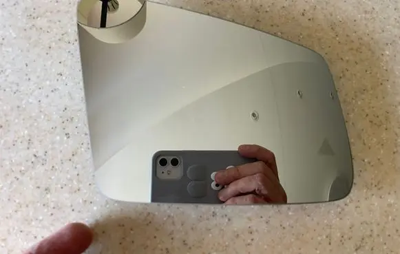 Wing mirror glass