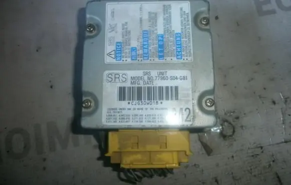 Honda Civic Airbag control unit/module 77960s04g81