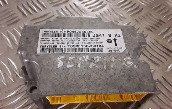 Chrysler Sebring (JS) Airbag control unit/module P04672404AC 39754C