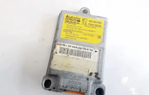 Peugeot 406 Airbag control unit/module 9631847080 550540400