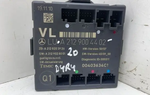 Mercedes-Benz E C207 W207 Door control unit/module A2129004402