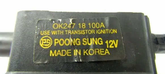 KIA Carens I High voltage ignition coil OK24718100A