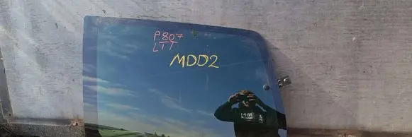 Peugeot 807 Rear door window glass 1212123