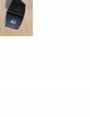 BMW 5 GT F07 Hazard light switch 9161896