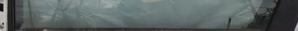 Dodge Journey Front door glass trim molding 