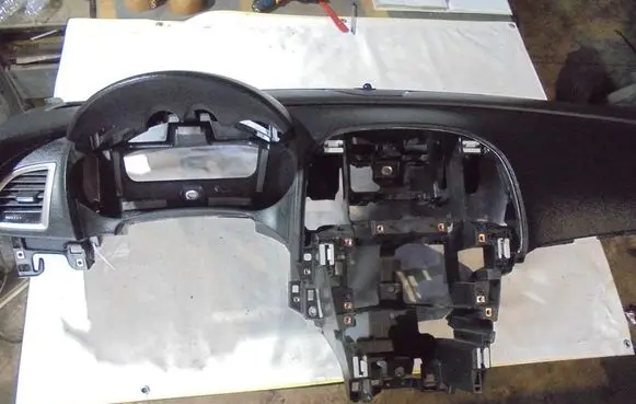 Opel Astra J Dashboard