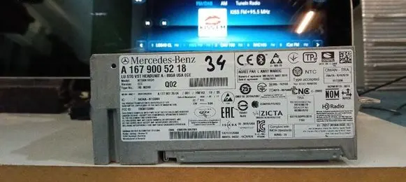 Mercedes-Benz GLE W167 Radio/CD/DVD/GPS head unit A1679005218
