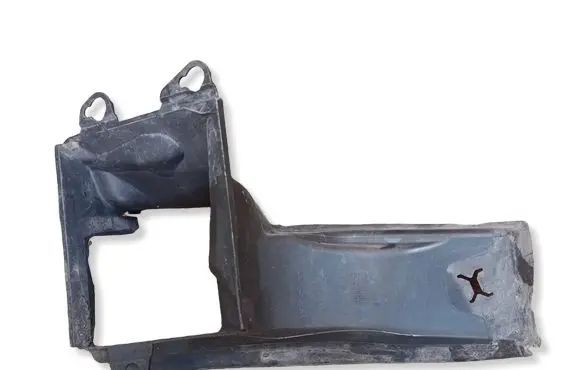 Audi A6 S6 C6 4F Intercooler air channel guide 4F0145333B