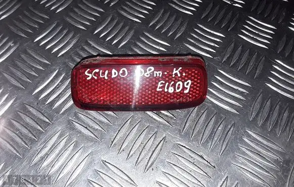 Fiat Scudo Rear tail light reflector 9659830680