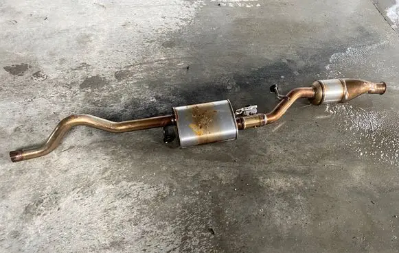 Mercedes-Benz Vito Viano W447 Muffler/silencer A4474909500 A4474900601