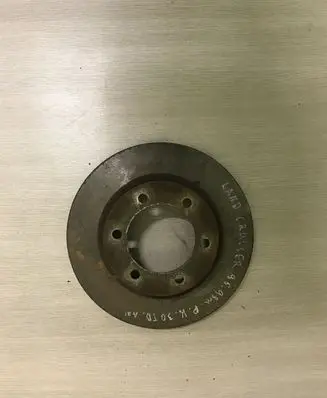 Toyota Land Cruiser (HDJ90) Front brake disc