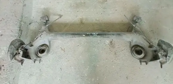 Rear axle beam