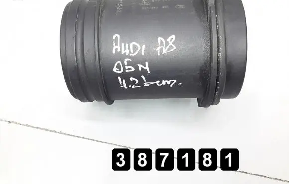 Audi A8 S8 D3 4E Mass air flow meter 0280218069