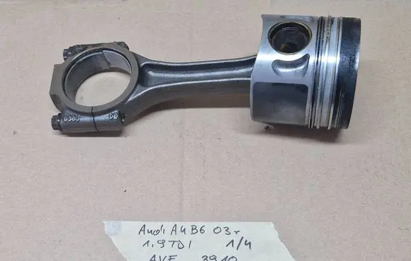 Audi A4 S4 B6 8E 8H Piston with connecting rod 34R1