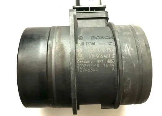Audi A6 S6 C6 4F Mass air flow meter 0281002735 03G906461C
