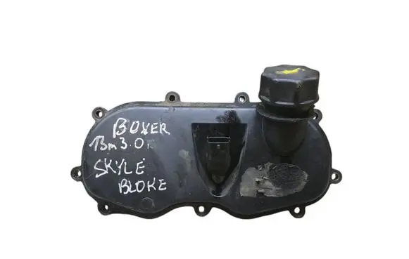 Peugeot Boxer Timing chain cover 504087606