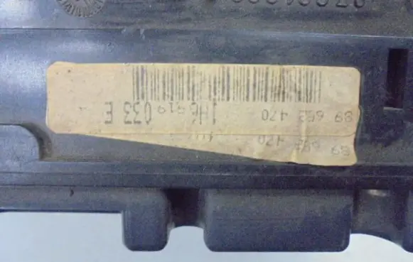 Volkswagen Golf III Speedometer (instrument cluster) 1H0919033E