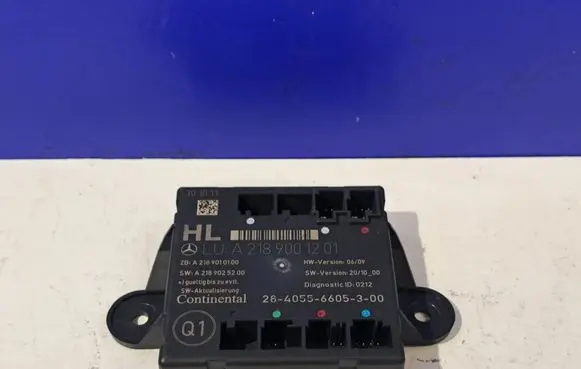 Mercedes-Benz CLS C218 X218 Door control unit/module A2189001201 A2189010100