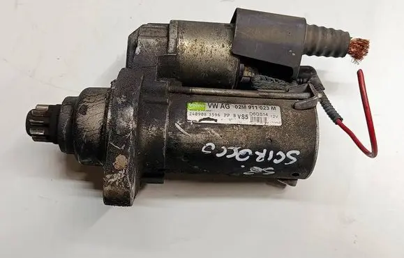 Volkswagen Scirocco Starter motor 02M911023MS8 02M911023M D6GS14