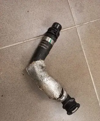 Peugeot 508 Engine coolant pipe/hose DG9318K580ED