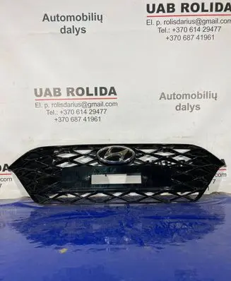 Hyundai i20 (BC3 BI3) Front bumper upper radiator grill 86351Q0200EB