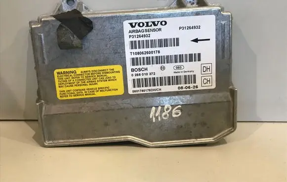 Volvo V70 Airbag control unit/module P31264932 T108062600178 0285010372