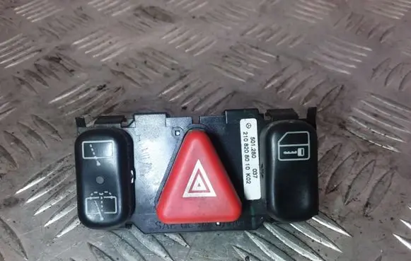 Mercedes-Benz E W210 Hazard light switch 2108208010