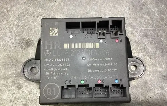 Mercedes-Benz E W212 Door control unit/module A2129004006 A2128208626 A2129029902