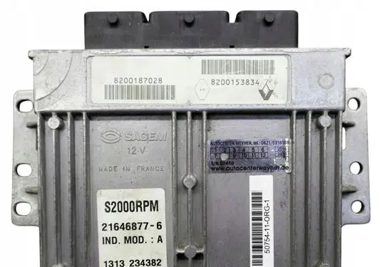 Renault Kangoo I Engine control unit/module 8200153834