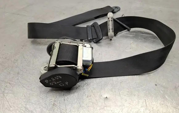 Peugeot 207 Front seatbelt 96498058XX