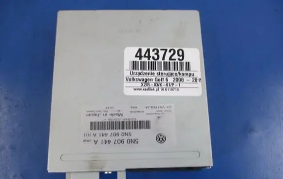 Volkswagen Golf Plus Engine control unit/module ECU 5N0907441A